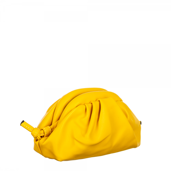 Γυναικεία τσάντα Banila κίτρινη, 2 - Kalapod.gr